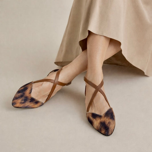 SAVANNAH Velvet Flats