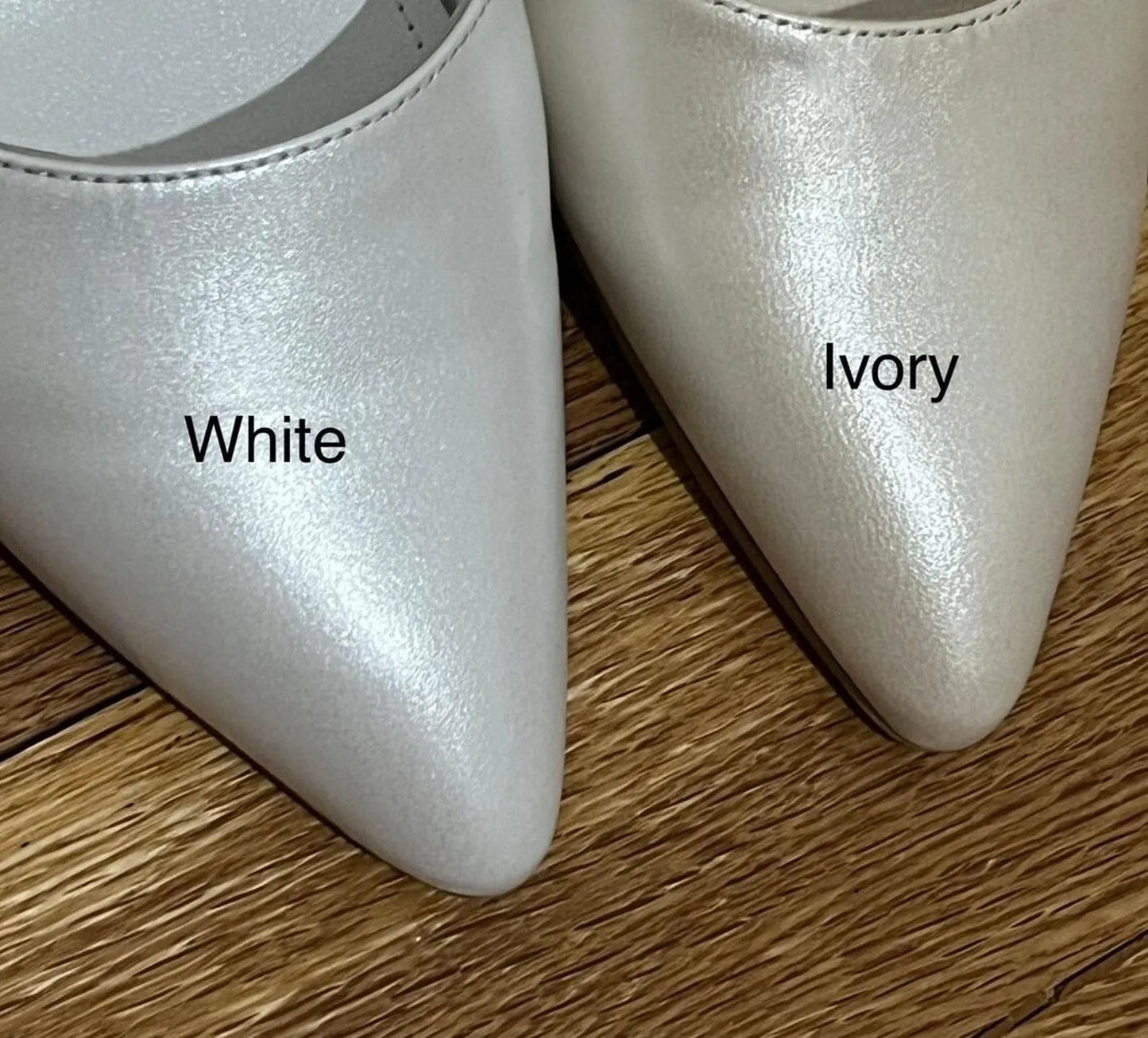 Peep Toe Wedding Heels PENNY