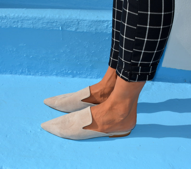 Attiki Suede Mules