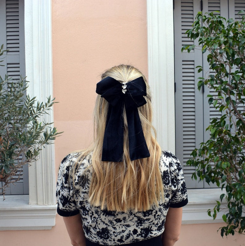 Celine Velvet Hair Bow