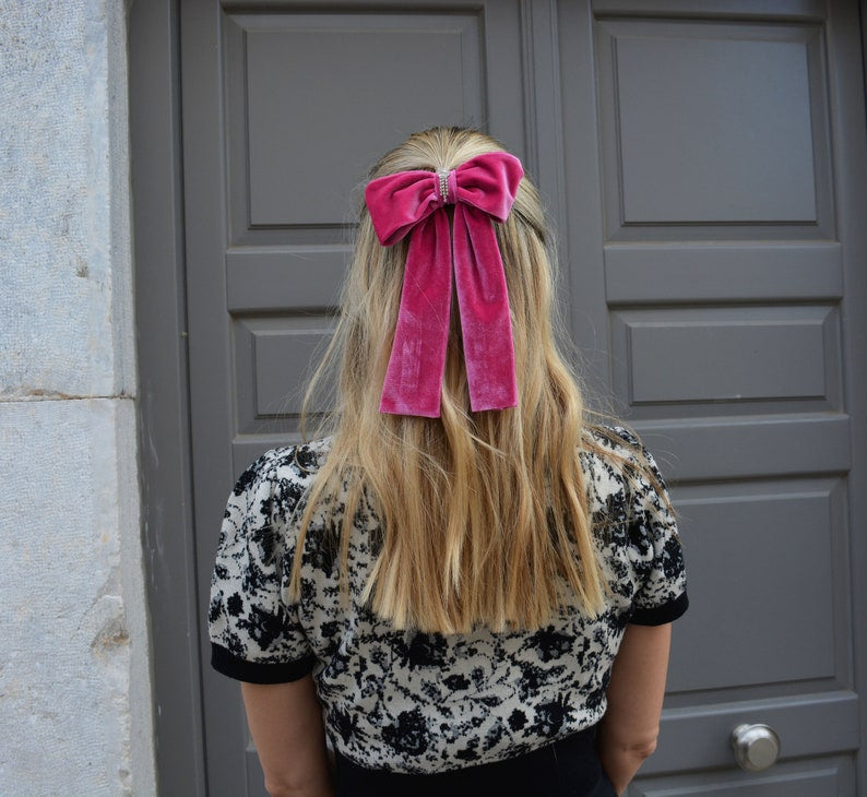 Celine Velvet Hair Bow