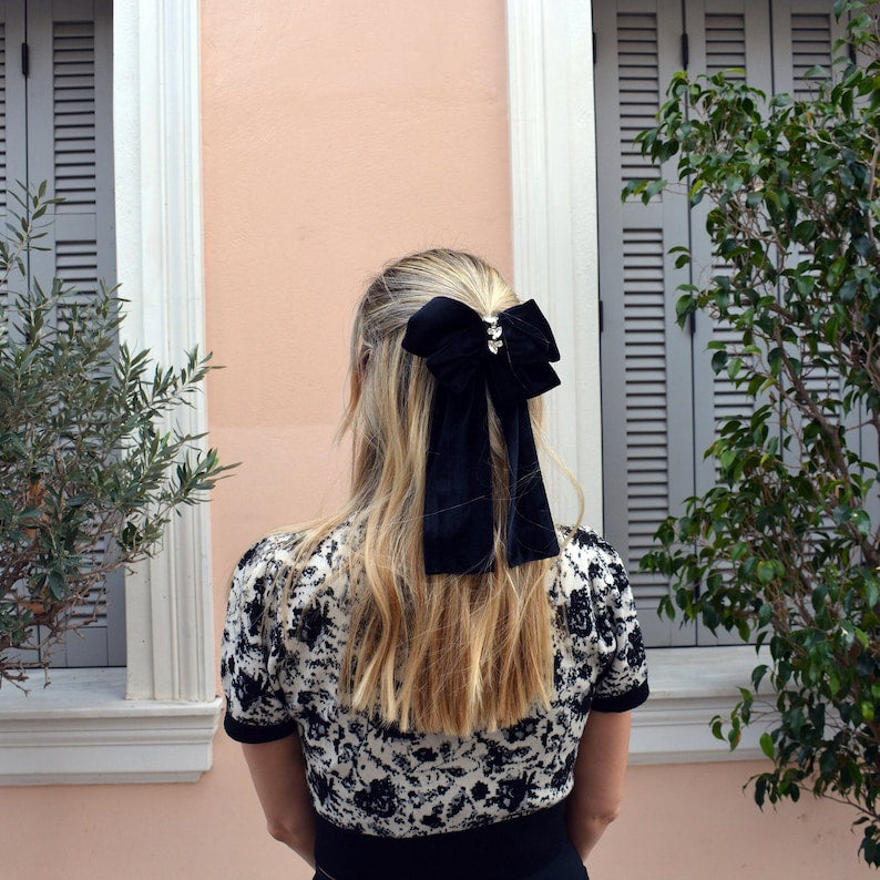 Celine Velvet Hair Bow