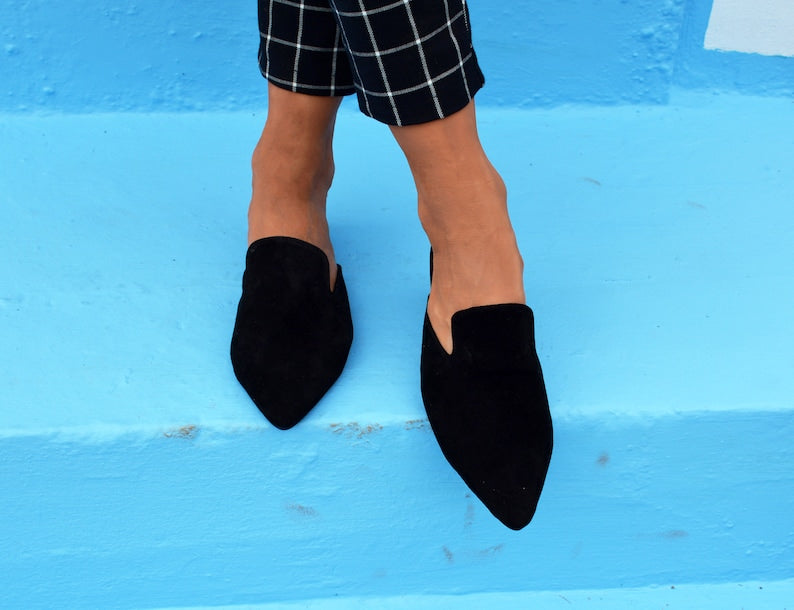 Attiki Suede Mules