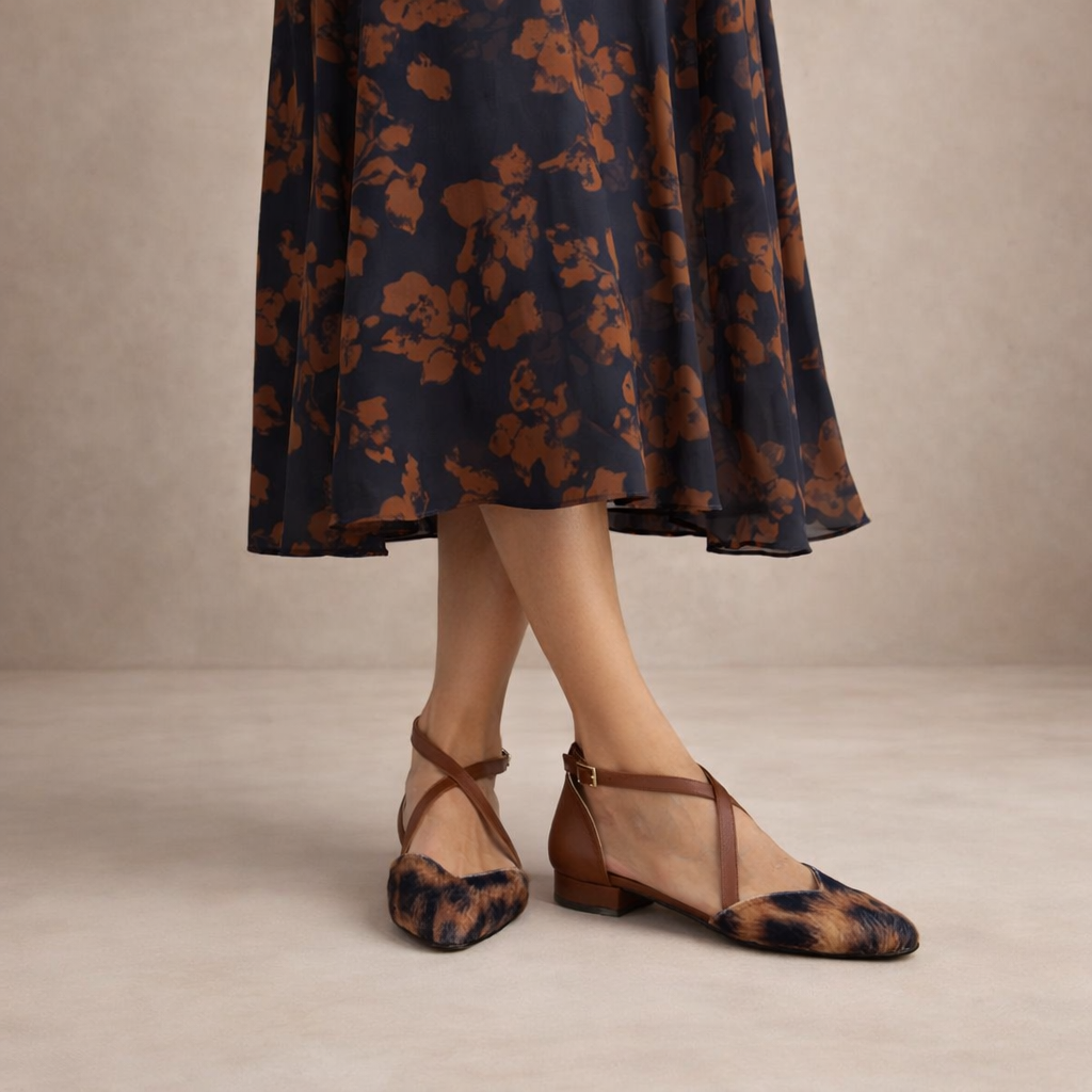 SAVANNAH Velvet Flats