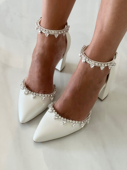 Crystal Rhinestone Wedding Shoes HARRIET