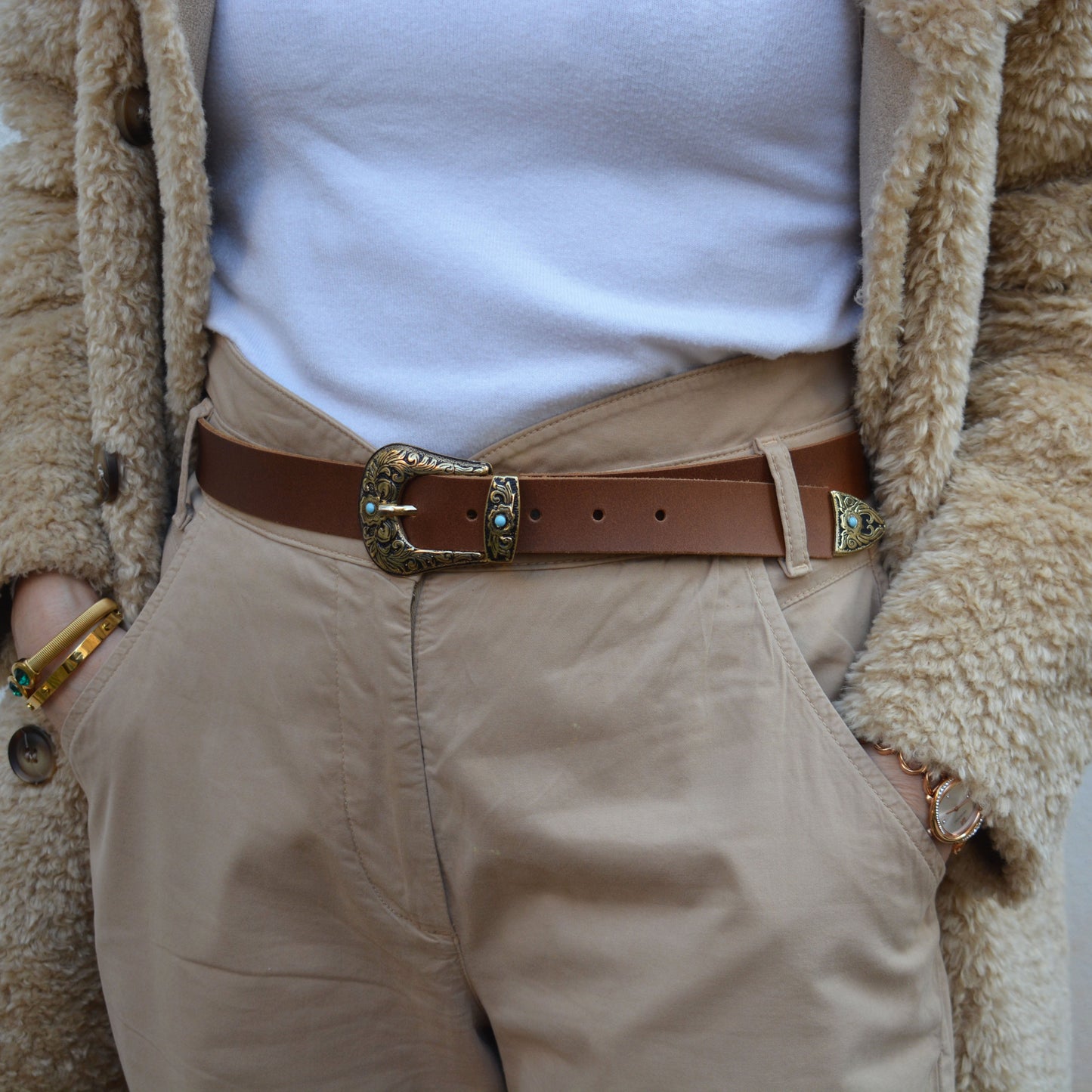 Leather Belt SHASHA