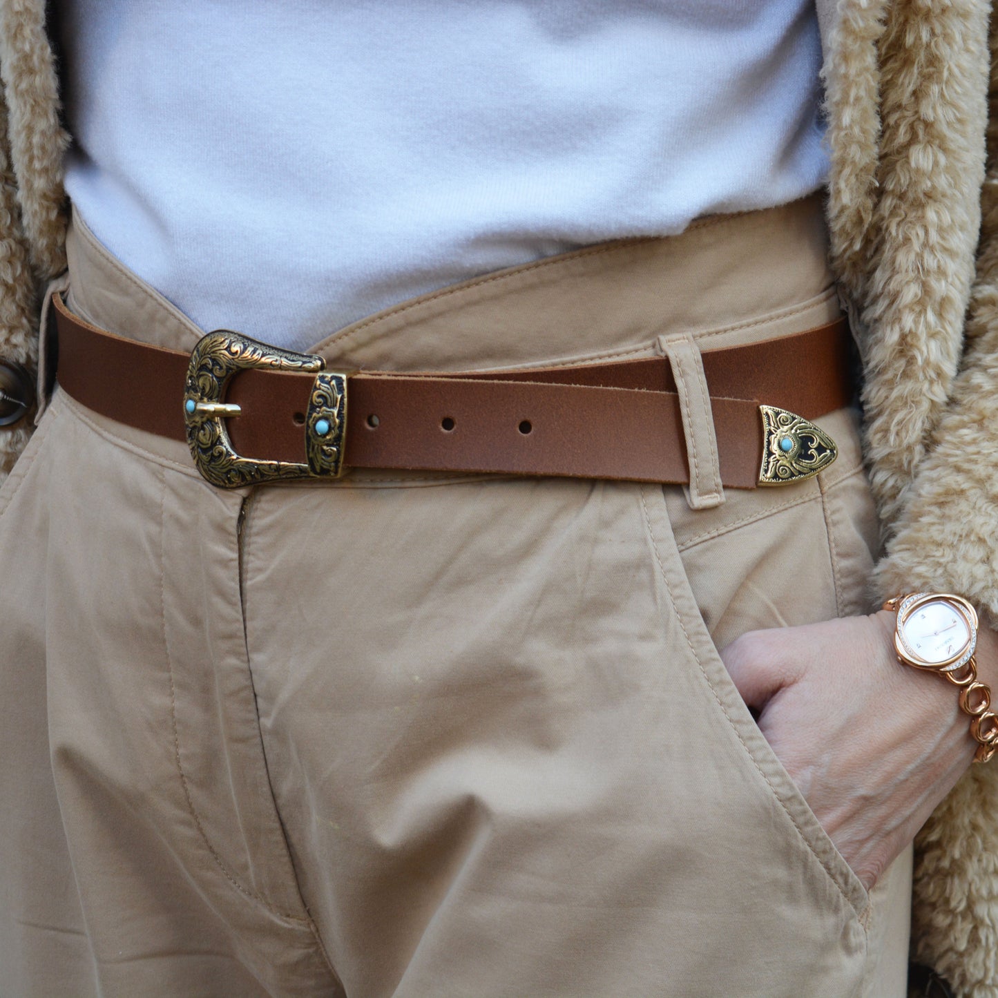 Leather Belt SHASHA