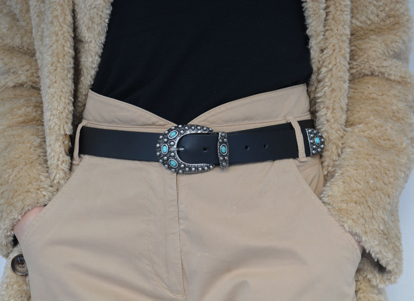 Leather Belt SCARLETT