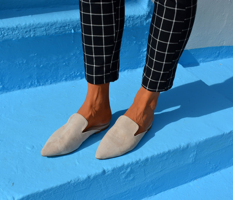 Attiki Suede Mules