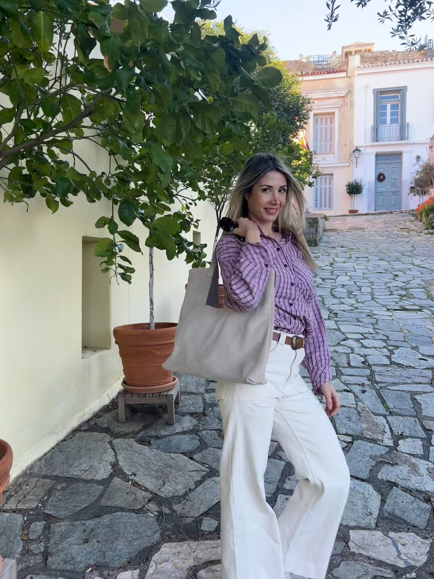 SANDY BEIGE Tote bag