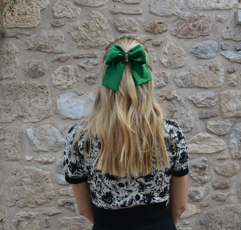 Juliette Satin Hair Bow