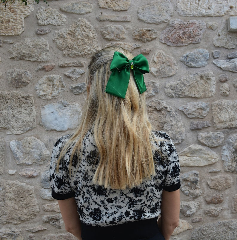 Juliette Satin Hair Bow