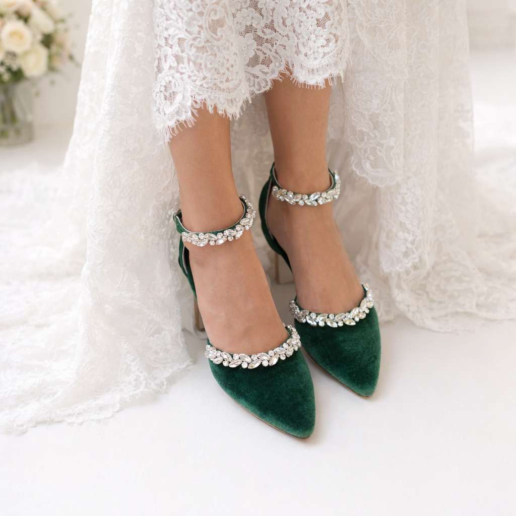 Empress Velvet ballet flats